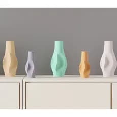 Vaso Escultural Orgânico "Wave" – Design Moderno e Elegante