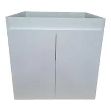 Gabinete de Banheiro Planejado Sob Medida MDF 15mm 2 Portas com Prateleira