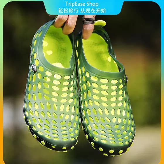 Tamancos Casuais / Sapatos Masculinos / Sapatos de Praia / Férias à Beira-Mar / Sandálias Esportivas / Confortáveis / An