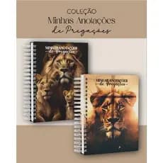 Planner Pregações Personalizado com seu nome