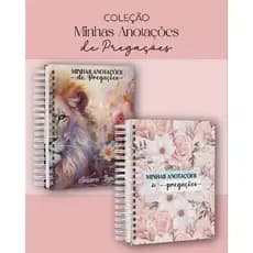 Planner Pregações Personalizado com seu Nome