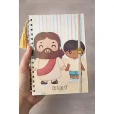 Planner para crianças com TEA OU TÍPICAS Anotações de culto.