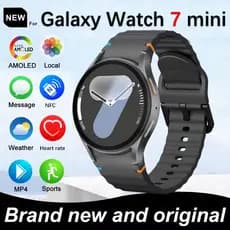 Novo Galaxy Watch 7 Mini Relógio Inteligente Masculino 1.3 Polegada Tela NFC Rastreador De Fitness Saúde Smartwatch Para