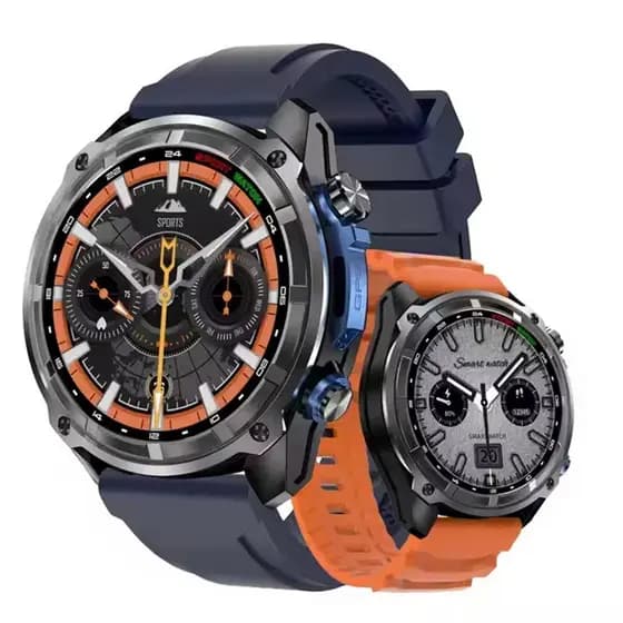 GPS Smart Watch DT G1 GPS Track Altímetro de bússola BT Call 860mAh Bateria DTG1 Homens Esportes ao ar livre SmartWatch