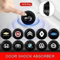 4/10 Pcs Almofada De Silicone Anticolisão Para Porta De Carro/Proteção À Prova De Soundproof/Silencioso/Junta/Acessórios Auto