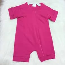0 a 3 Meses - Body com Ziper para Bebês de 0 a 3 Meses - Cores variadas - Moda Inverno - Moda Verão