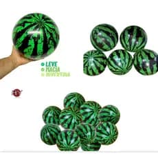 KIT 20/30/40/50/60/80/100 Bola melancia de Praia Vinil Inflavel Colorida Plastico Personalizada ATACADO