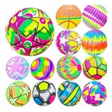 KIT6/10/15/20 BOLAS De Praia Vinil Inflavel Infantil Colorida Plastico Personalizada ATACADO