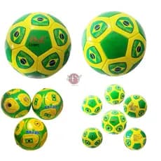 Kit com 5/10/20 Bola de Futebol Campo Numero 5 - Estampa do Brasil