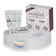 Kit Lifting De Cílios Master Pocket 7g Lash Lifting E Brow