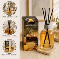 Difusor de Aromas Ameixa Lavanda Orquidea Cereja com Varetas Aromatizador de Ambiente casa decoração