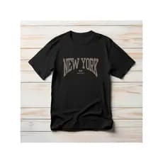 Camiseta Streetwear New York Est 1977 Estilo Tumblr -  Lançamento