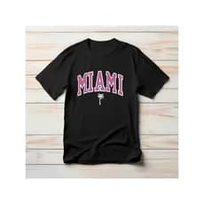 Camiseta Streetwear Miami Estilo Tumblr - Lançamento