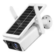 Câmera Segurança Ip Wifi 4mp Bateria Solar Segurança Ivs Ir