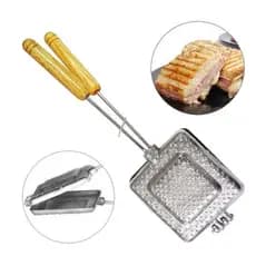 Sanduicheira Tostequeira Misto Quente Forma Aluminio Baurutex de Fogão