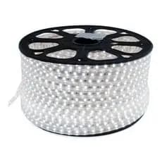Rolo De Mangueira Led 100 Metros Ip65 Branco Frio 5050 110v