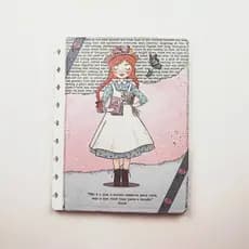 Capa Dura de Disco Sistema Inteligente Amor Infinito Cadernos Personagens - Anne de Green Gables
