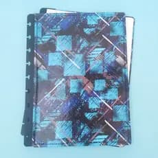 Capa Dura de Caderno de Disco Infinito Sistema Inteligente Coleção Virtudes - Coragem