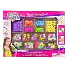 Kit Bijuteria Infantil Colar / Pulseira Fashion Jewelry Gr