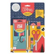 Kit Escolar Lápis Borracha E Apontador Leo & Leo