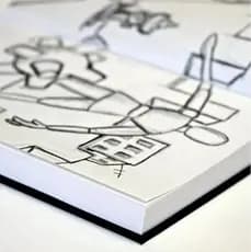 Caderno De Desenho Canson Art Book One 100g A6 98fls
