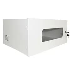 Rack Caixa Metálica 5U Parede Dvr Cftv P/ Projetos Rede Segurança Infraestrutura Sistema Câmeras
