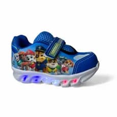 Tênis Infantil Patrulha Canina Masculino Com Led Super Macio Envio Imediato