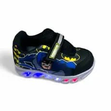 Tênis Infantil LED BATMAN Menino Bebê Luzinha Colorida Lançamento