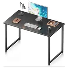 Mesa Escrivaninha MDF Preta Industrial 90 CM Moderna Home Office Quarto Estudo Computador Notebook