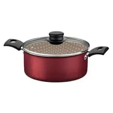 Caçarola 20cm Turim 2,8 L Tramontina Antiaderente Starflon Vermelha 20261820