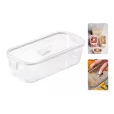 Pote Hermético Slim Com Travas, 845 ml,  Paramount