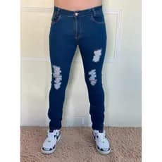 kit calças masculina com lycra premium skinny elastano