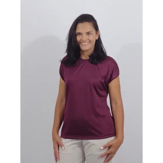 Camiseta Feminina Baby Look Blusa Básica Lisa - KIT C/2