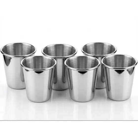 Kits copos 6 undades (300ml cada) brilho do acabamento polido com a máxima eficiência térmica.