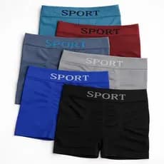 Cueca Boxer Sport Sem Costura Lateral - Máximo Conforto e Durabilidade
