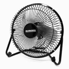 Mini Ventilador De Mesa Portátil Usb 4 Pás Metal 4 Polegadas