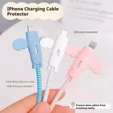 Cabo De Dados Capa Protetora Cabeça Do Carregador Telefone Móvel É Resistente A Quebrar Carregamento USB Para iPhone And