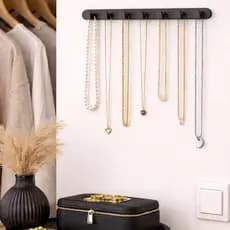 Suporte Organizador de Colares / Porta Bijuterias de Parede