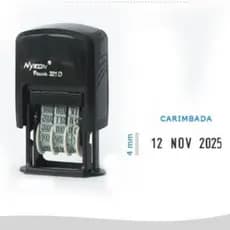 Carimbo Datador, Carimbos, Datadores, Carimbo Preto, Datador preto, Data
