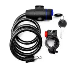 Trava Cabo De Aço Cadeado Segurança Bike Moto Espiral Anti-Roubo-envio imediato