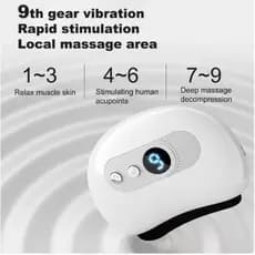 Massageador Elétrico Guasha De Pedra Aquecedor Vibração De Aquecimento De Pedras De Pescoço Ferramenta De Remoção De Rugas-envio imediato