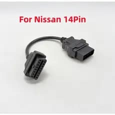 Adaptador Nissan 14 Pinos para OBD2 16 Pinos