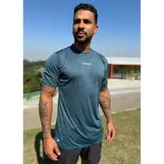 Camiseta masculina dry fit de academia/corrida/treino ( M 02)