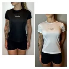 kit com 2 camistas dry fit para academia/treino/corrida (BL01)