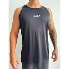 regata masculina dry fit para academia/treino/corrida com proteção UV
