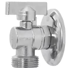 Registro de Esfera Torneira Máquina De Lavar Roupa Tanque Metal 1/4 de Volta