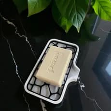Porta sabonete Saboneteira pia Banheiro Lavabo Moderno com dreno drenagem de água