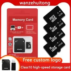 Cartão de memória TF de alta velocidade Class10 32GB-512GB HD gravação dispositivo completo compatível