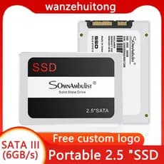 Unidade de estado sólido integrada SATA III de alta velocidade 480GB/240GB/120GB SSD de 2.5 polegadas
