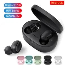 Mini airdots A6s TWS Sem Fio Bluetooth 5.0 stereo sports headset Com Cancelação De Ruído linda embalagem